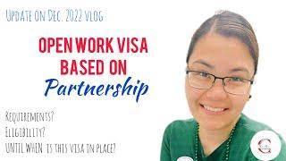 Chi Chi Shares: UPDATE ON OPEN WORK VISA FOR PARTNERS OF AEWV HOLDERS||ChiChiOnRecord