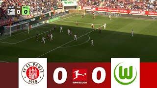 FC St. Pauli gegen VfL Wolfsburg [0-0] | Bundesliga 2024/25 | Spielen Höhepunkte!