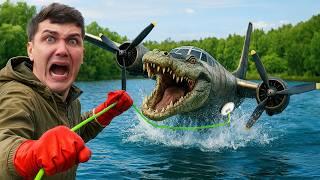 Found BOMBARDIRO CROCODILO Underwater While Magnet Fishing! Does it exist?