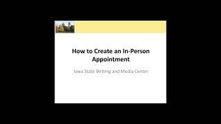 How To Make an In-Person Appointment at the WMC