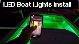 LED Boat Lights Installation (opt7 Aura)