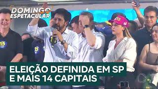 Ricardo Nunes vence a disputa em São Paulo; veja mais prefeitos eleitos neste domingo (27)