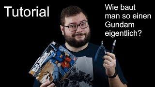 Was ist ein Gunpla und wie baut man den eigentlich? Tutorial