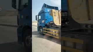 #Trailer Truck Loaded of Long PIPE#amazingdriver#drivesafely