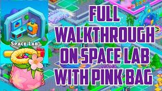 Full Walkthrough on Space Lab with Pink Bag | Family Island | Nov 2024