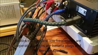 bi wiring with audioquest rocket 33s test