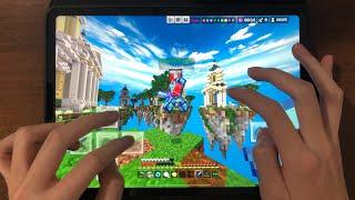 Minecraft Skywars Mobile HANDCAM (Hive) Best Player