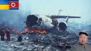 VOR 1 MINUTE! 3.000 nordkoreanische Soldaten in Frachtflugzeugen von ukrainischen Flugabwehrkräf