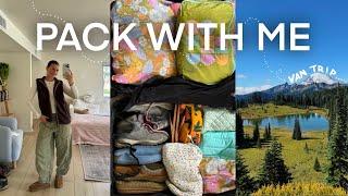 pack with me to live in a van *for a week*