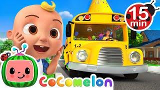 Wheels on the Birthday Bus  & More Wheels On The Bus Songs | CoComelon  | Nursery Rhymes