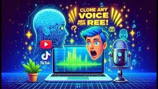How to Create a FREE AI Clone Voice for YouTube & TikTok Automation Monetizable Voiceovers!