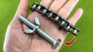 12 Amazing Tricks with Bike Chain that EVERYONE should know