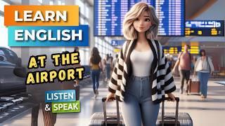 At The Airport | English Stories | English Listening Skills - Speaking Skills.