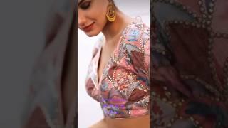 Get #Diwali ready with embroidered silk blouse from MuHeNeRa.com #blouse #fashion #onlineshopping