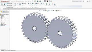 GearTrax in SolidWorks | Model standard Gear in Solidowkrs