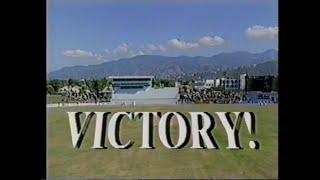 VICTORY! WEST INDIES v ENGLAND 1st TEST MATCH JAMAICA FEBRUARY 24 - MARCH 1 1990