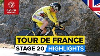 Dominant Time Trial Performance! | Tour De France 2022 Stage 20 Highlights