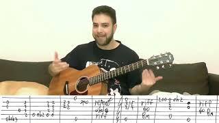 Fingerstyle Tutorial   Erase & Rewind   Guitar Lesson w  TAB   LickNRiff