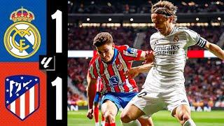 Real Madrid vs Atletico Madrid (1-1) | All Goals & Extended Highlights | Premier League 2024/29