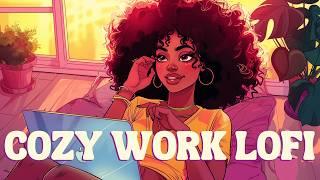 Upbeat Work Lofi - Cozy & Deep Focus Music [r&b, neo soul, lofi hiphop]