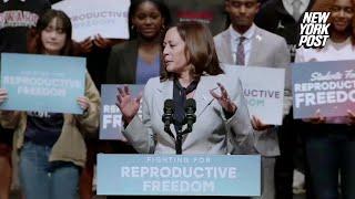 Kamala Harris word salad speech at pro-abortion rally blasted by critics | New York Post