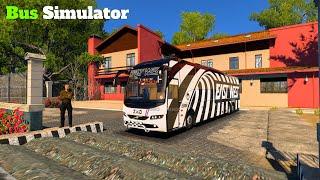 EAST WEST VOLVO B11R  BUS  IN INDIAN ROAD ROAD  | ETS2 INDIAN BUS MOD | EURO TRUCK SIMULATOR 2