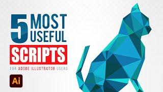 5 Most Useful Scripts for Illustrator Users! | Free Scripts | Illustrator scripts | Install script