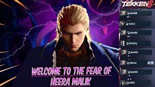 Welcome to the FEAR of HEERA MALIK | Tekken 8- Rank Matches