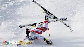 Insane wipeouts, crashes and yard sales from alpine ski season's first half | NBC Sports