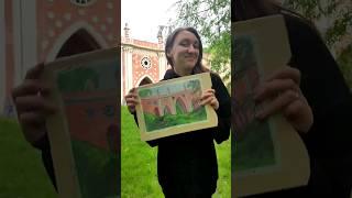 пленэр в Царицыно #onepalette #art #творчество #рисование #пленэр #живопись