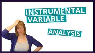 INSTRUMENTAL VARIABLE ANALYSES EXPLAINED - 5-minute mini epidemiology-tutorial for beginners