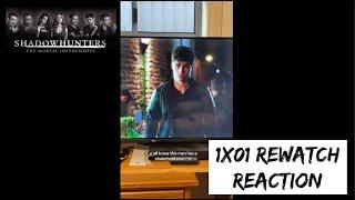 Shadowhunters Rewatch - 1x01 'The Mortal Cup' REACTION