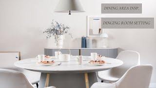 How To｜dining area inspiration｜setting up dinning room|local furniture near me