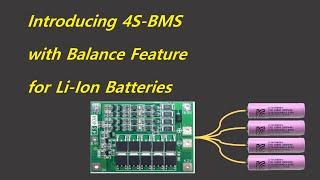 Passive Balancer BMS for Li Ion Batteries