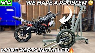 Rebuilding A Salvage Wrecked Kawasaki Ninja ZX6R - Part 4