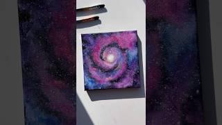 Galaxy Painting  #art #galaxypainting #acrylic