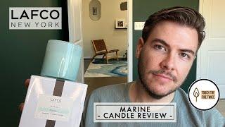 'Marine' Classic Candle Review | LAFCO NY | TouchTheFireTwice