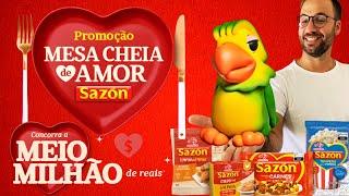 PROMOÇÃO MESA CHEIA DE AMOR SAZÓN