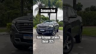 REAL CONSUMPTION OF THE RAM RAMPAGE LARAMIE DIESEL 2025