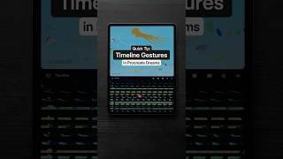 Quick Tip: Timeline Gestures in #ProcreateDreams