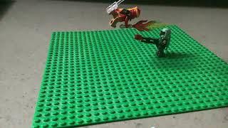 Boba Fett kills Kai in epic Lego duel