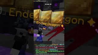 1 Tap Voidgloom T4 (9.95sec) |  #hypixelskyblock #shorts