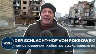 UKRAINE: Der Schlachthof von Pokrowsk! Bringt die perfide Kesseltaktik der Russen die Stadt zu Fall?