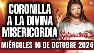 ️La CORONILLA de la DIVINA MISERICORDIA de HOY MIÉRCOLES 16 de Octubre 2024