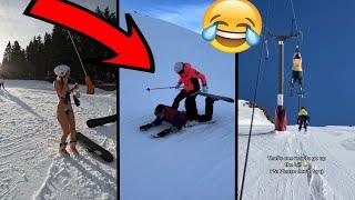 BEST OF SKI FUNNY VIDEOS | WINTER EDITION