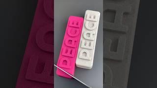 Peace Kinetic sand Very Satisfying And Relaxing ASMR Sensory Experience