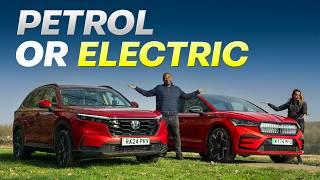 Honda CRV x Skoda Enyaq VRS Review: Is A Hybrid Better Than an An EV?