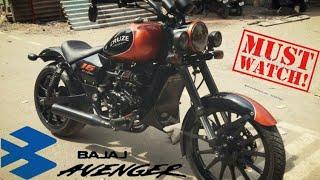 Modified avenger | Avenger modified to Harley Davidson | Avenger 220 | avenger 150 | bajaj avenger