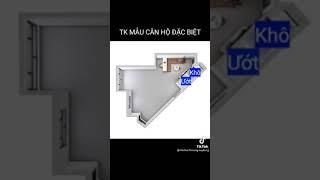 Bản thiết kế căn hộ độc đáo - Sofa Tinh Tế