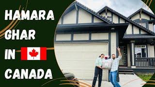 Our First House in Calgary Canada | Empty House Tour | First Time Home Buyer | 2 States in Canada